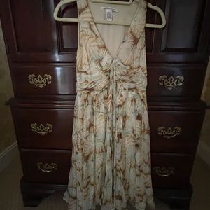 DVF sulked printed dress